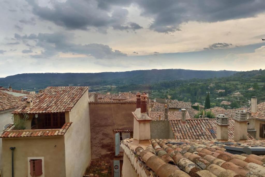 Studio Vue Sur La Roche, Au Calme Moustiers #1 Apartment Exterior photo